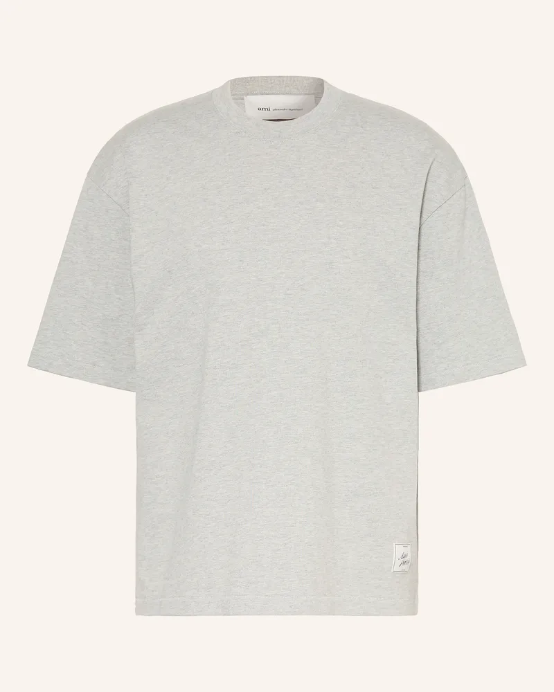 AMI Paris T-Shirt grau Hellgrau