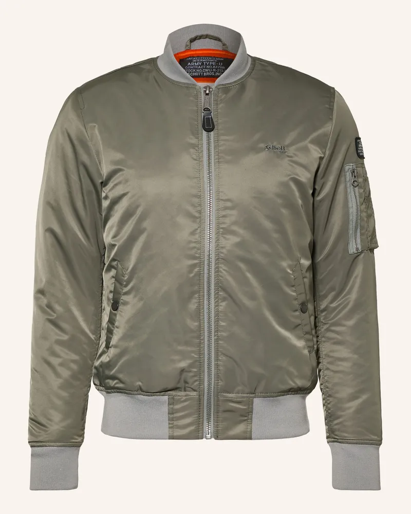 Schott N.Y.C Blouson Airforce-Rs gruen Khaki