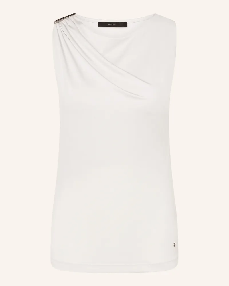 windsor. Jerseytop grau Hellgrau