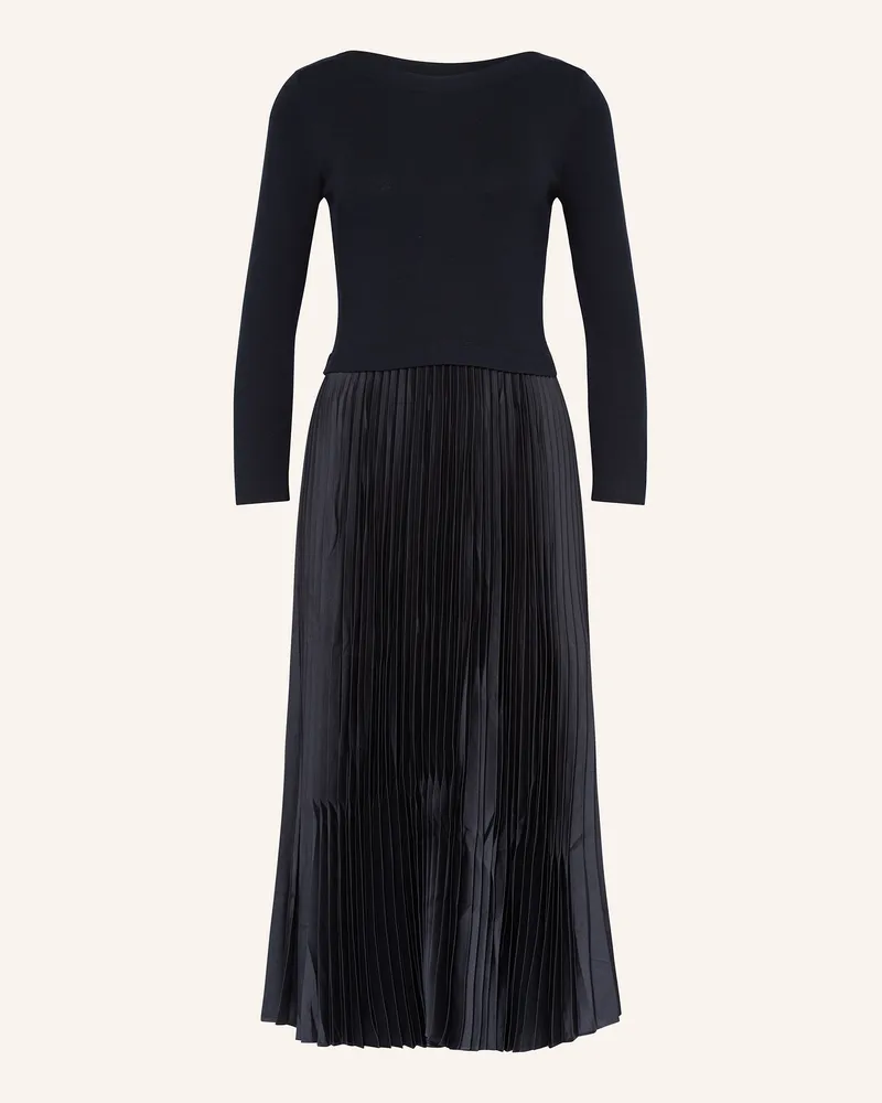 HOBBS London Kleid LUCINDA im Materialmix Dunkelblau