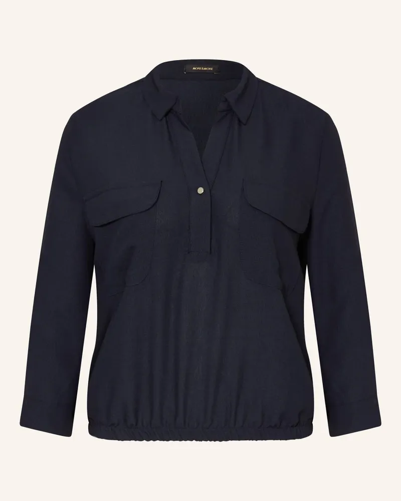 More & More Blusenshirt Blau