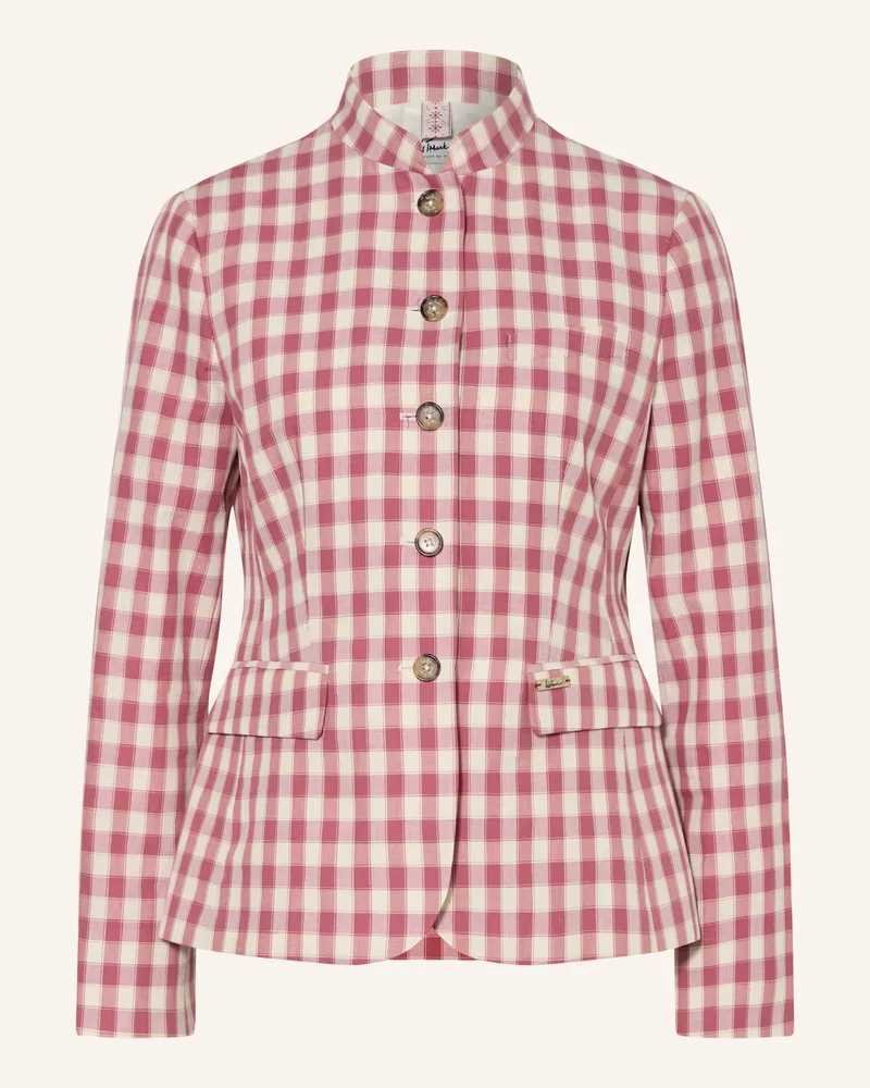 Luis Trenker Blazer Luranda Mit Leinen rot Hellrot