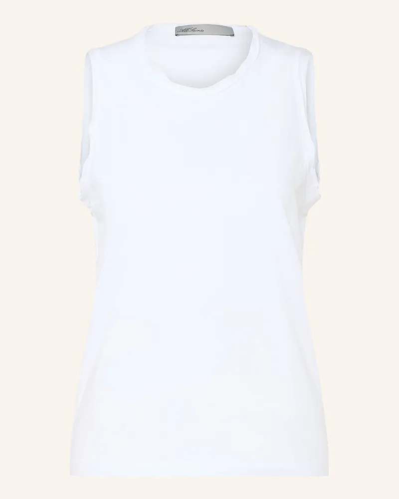 AllSaints Top Jenny weiss Weiss