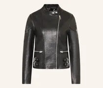 Lederjacke Russo schwarz