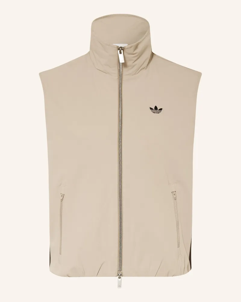 adidas Weste braun Taupe