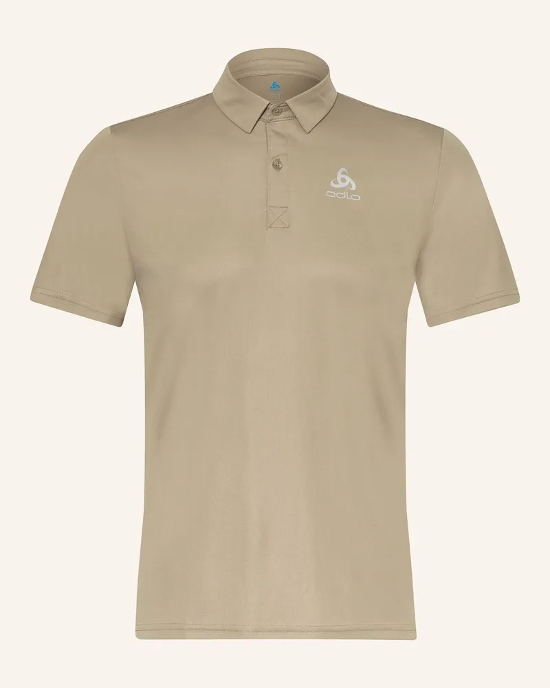Odlo Funktions-Poloshirt Cardada Regular Fit grau Hellgrün