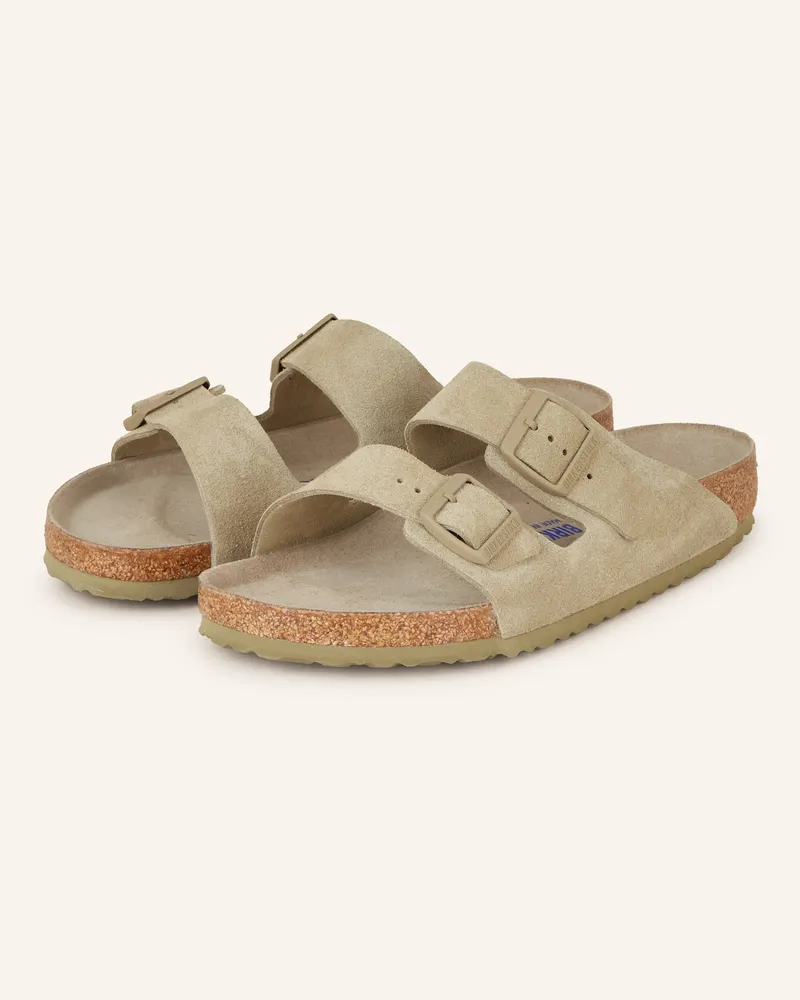 Birkenstock Pantoletten Arizona gruen Khaki