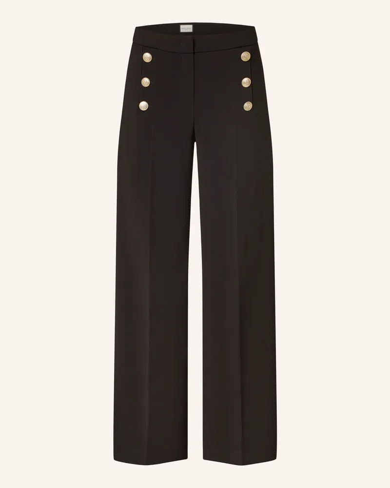 SEDUCTIVE  Marlenehose Bridget schwarz Schwarz