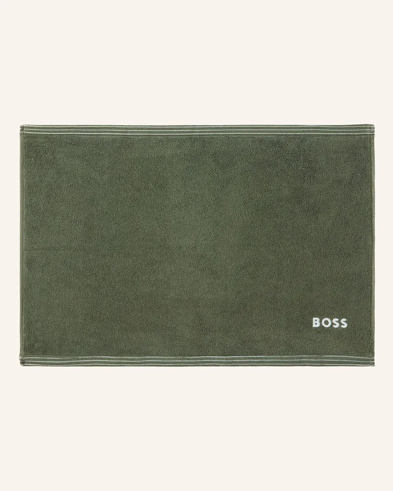 HUGO BOSS Badematte Edge gruen Grün