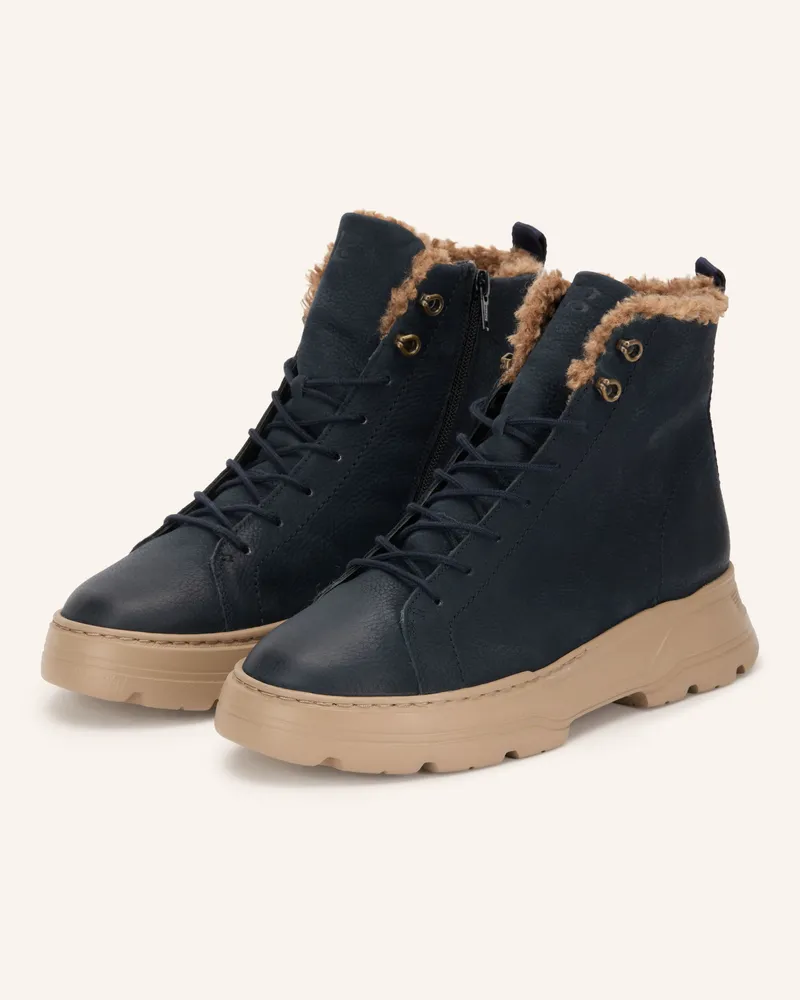 paul green Schnürboots blau Dunkelblau