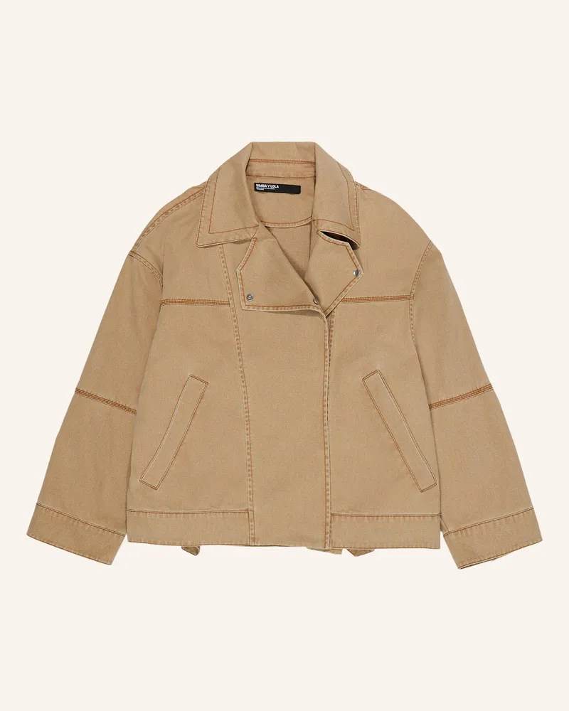 BIMBA Y LOLA Jacke beige Khaki