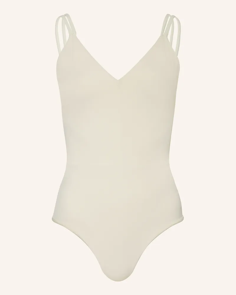 MYMARINI Badeanzug VACATIONBODY SWIM APPAREL mit UV-Schutz 50 Ecru