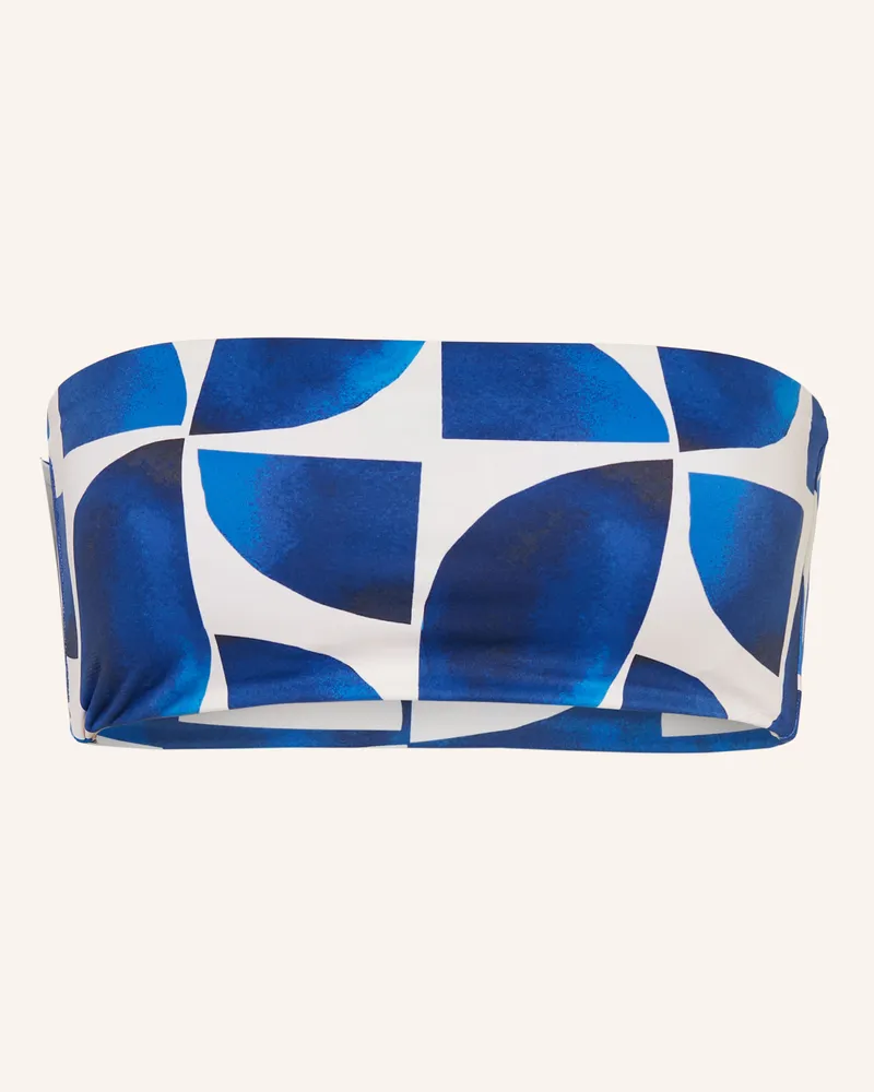 Seafolly Australia Bandeau-Bikini-Top SUNRAY zum Wenden Dunkelblau