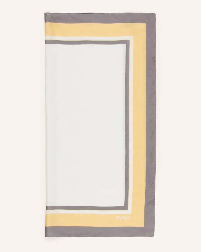 HUGO BOSS Tuch gelb Creme