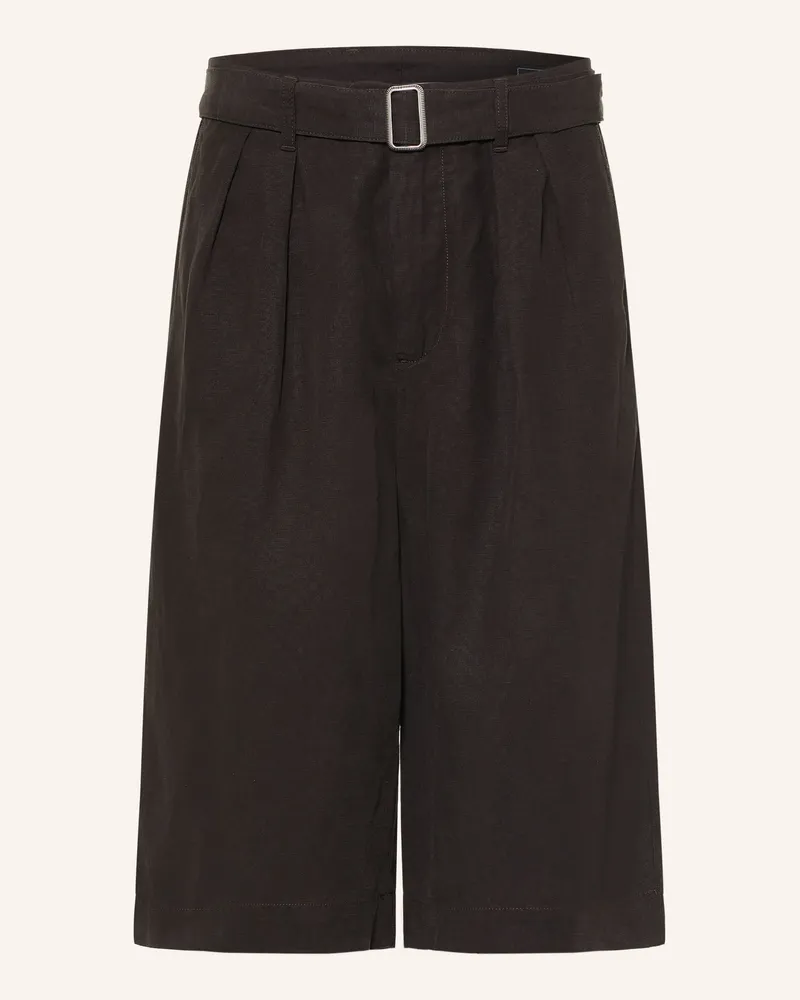AllSaints Shorts Marko Mit Leinen schwarz Schwarz
