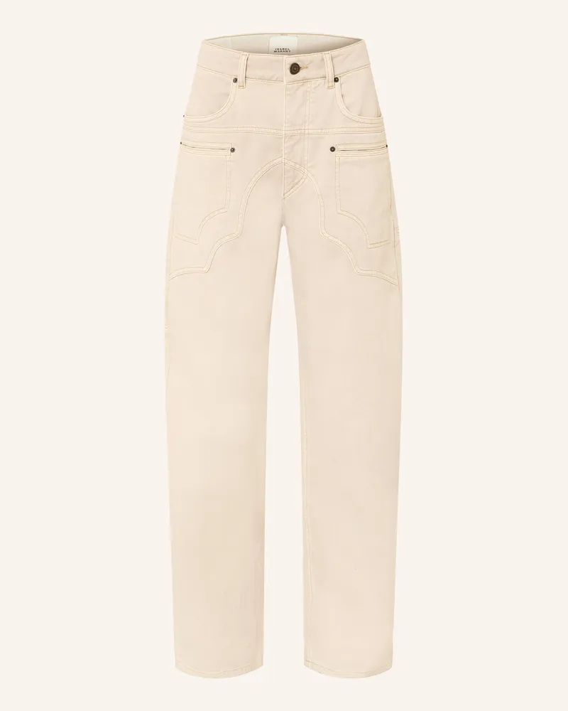 Isabel Marant Jeans Beryl weiss Ecru