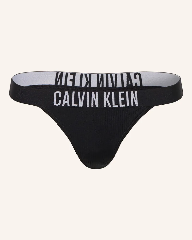Calvin Klein Brazilian-Bikini-Hose Intense Power schwarz Schwarz