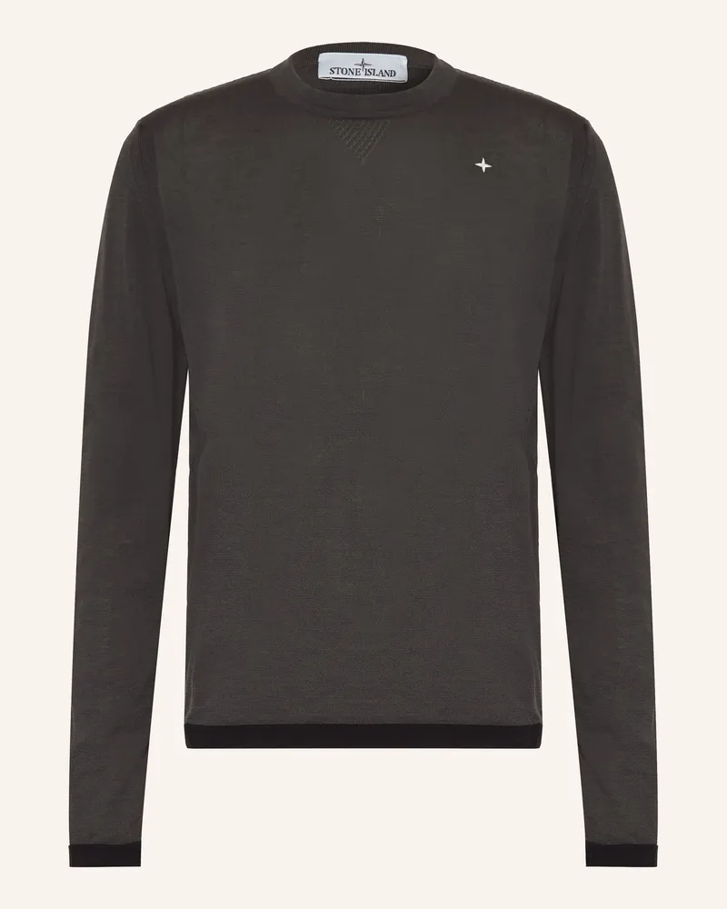 Stone Island Pullover Dunkelgrau