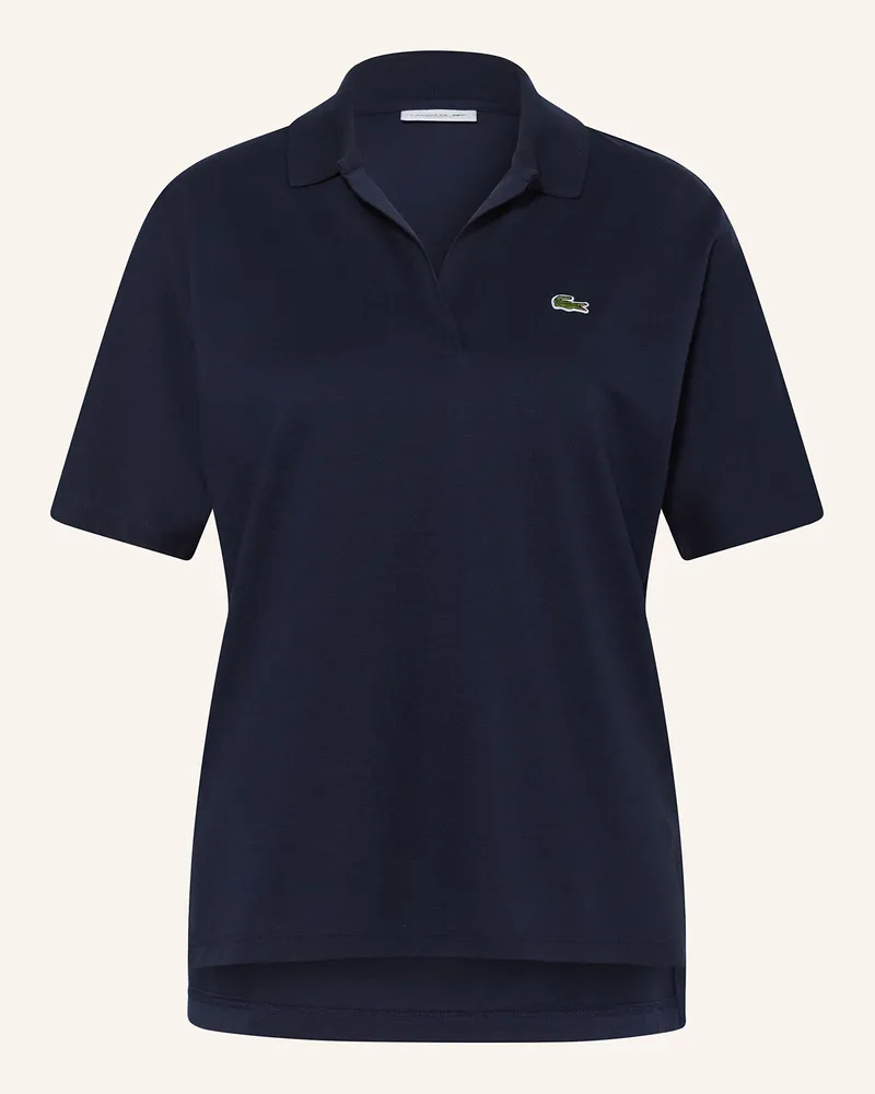 Lacoste Piqué-Poloshirt Dunkelblau
