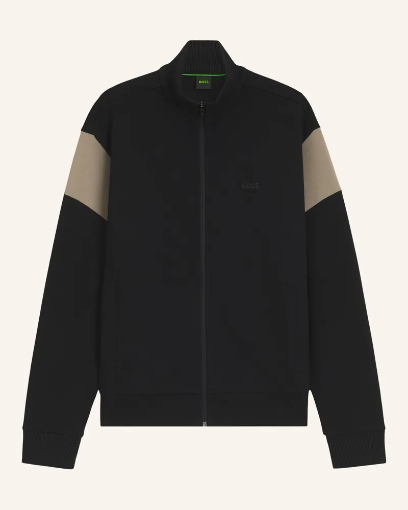 HUGO BOSS Sweatshirt Sw_Union Skaz Regular Fit schwarz Schwarz