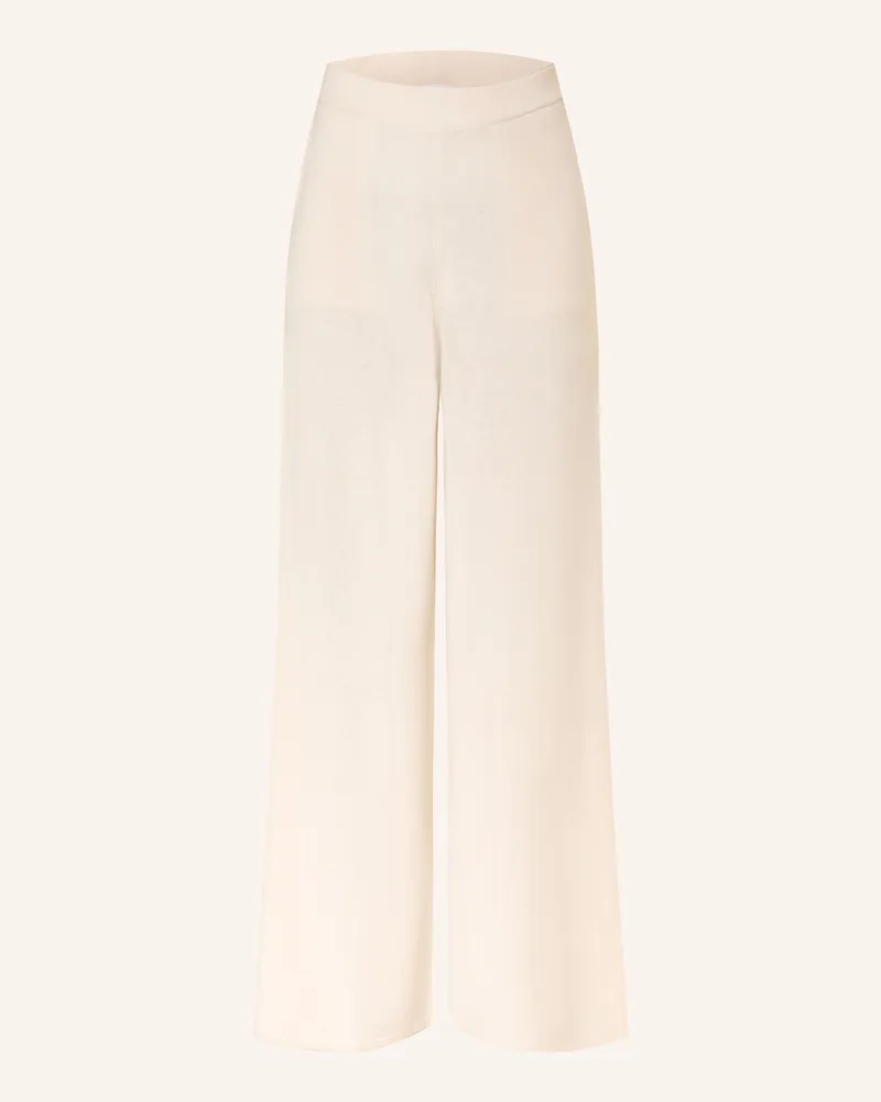 Mrs & HUGS Strickhose Mit Cashmere weiss Creme