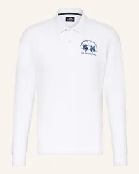 La Martina Piqué-Poloshirt Regular Fit Weiss