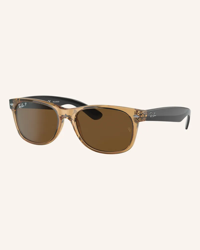 Ray Ban Sonnenbrille rb2132 New Wayfarer gelb Camel
