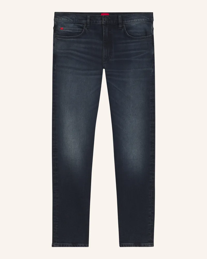 HUGO BOSS Jeans Hugo 708 Slim Fit blau Dunkelblau