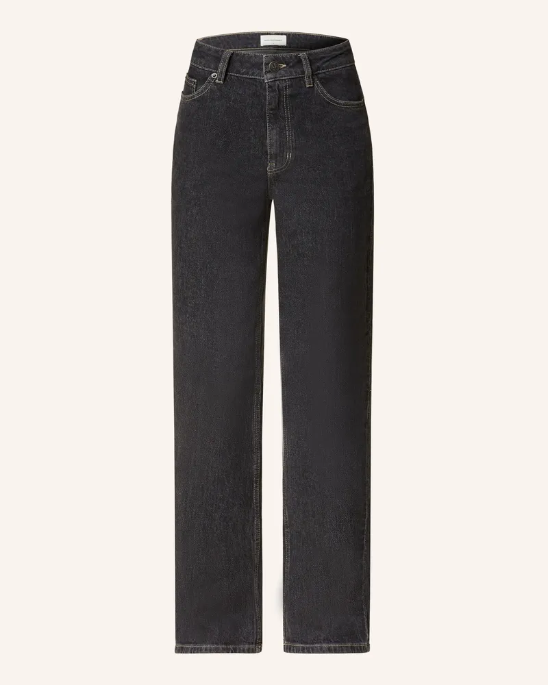MOSS COPENHAGEN Straight Jeans Mschreja Ena schwarz Black