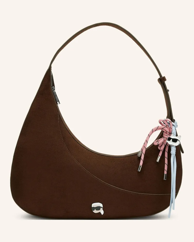 Karl Lagerfeld Hobo-Bag braun Braun