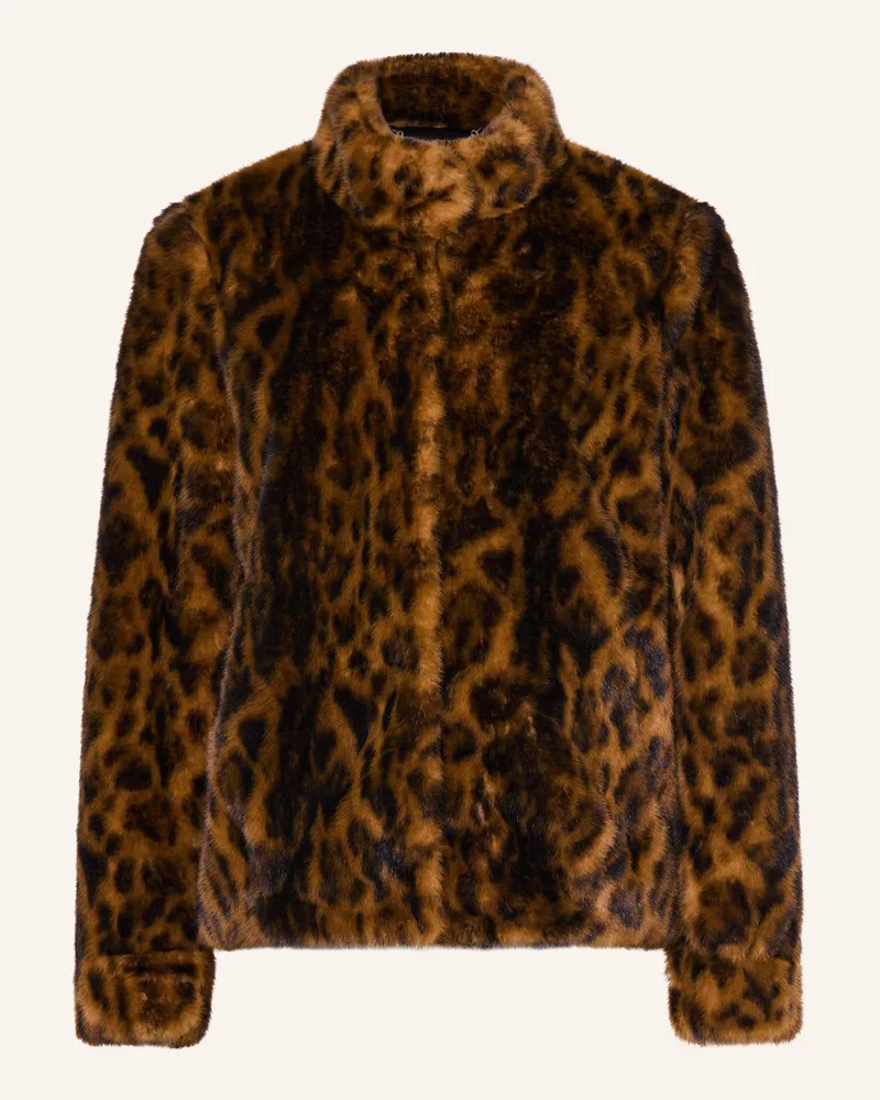 Guess Kunstpelz-Jacke LUNA Hellbraun
