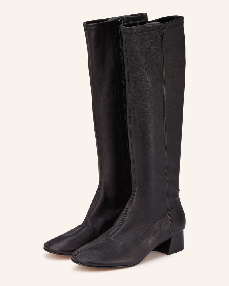 Flattered Stiefel Eden schwarz Schwarz