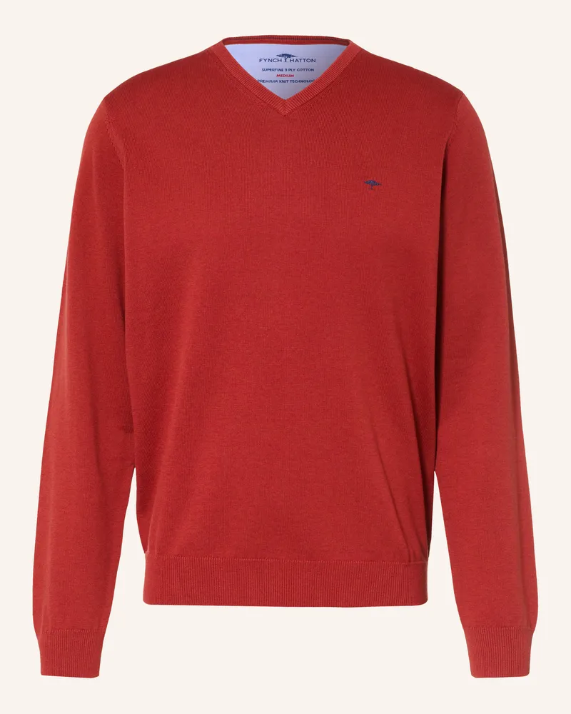 Fynch-Hatton Pullover rot Rot