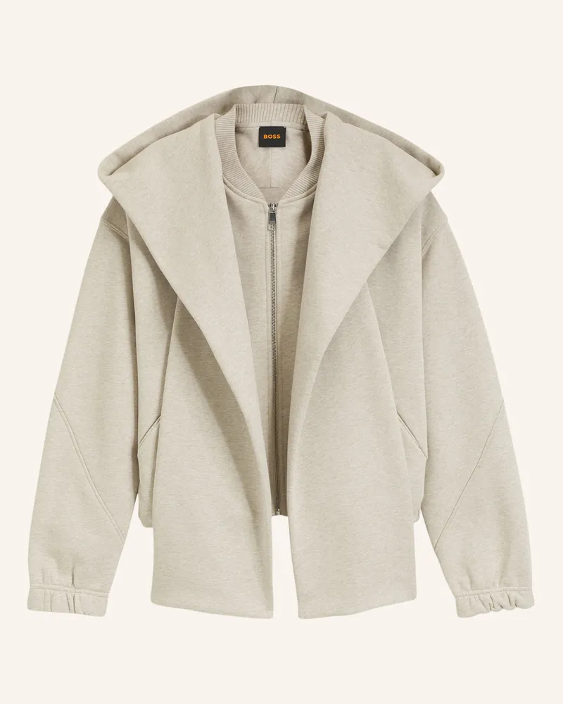 HUGO BOSS Sweatshirt C_Escarf gruen Khaki
