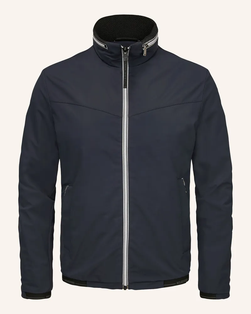 Milestone Jacke Mslivingston blau Dunkelblau