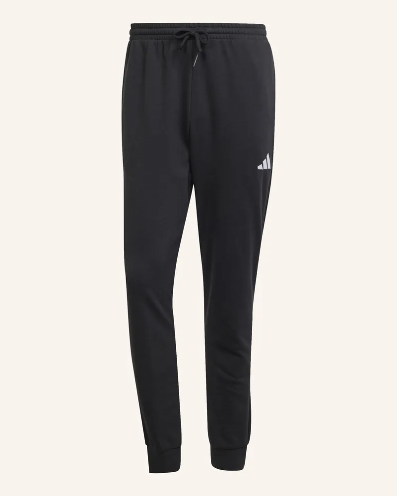 adidas ESSENTIALS FEEL COZY FRENCH TERRY HOSE Schwarz