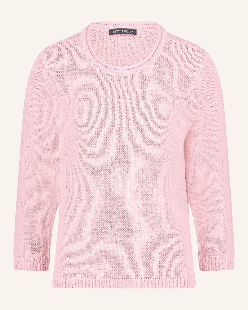 Betty Barclay Pullover mit 3/4-Arm Lachs