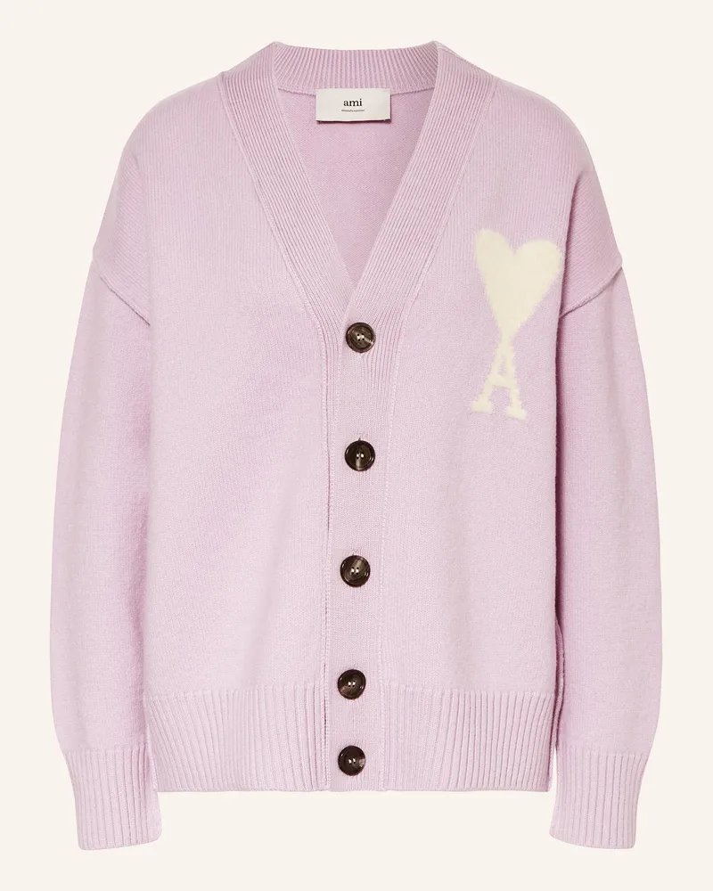 AMI Paris Strickjacke Helllila