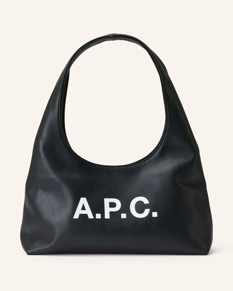 A.P.C. Schultertasche BABY NINON Schwarz