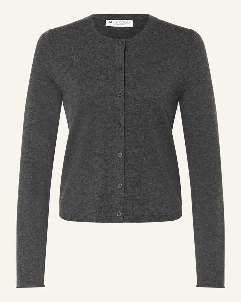 Marc O'Polo Strickjacke Dunkelgrau