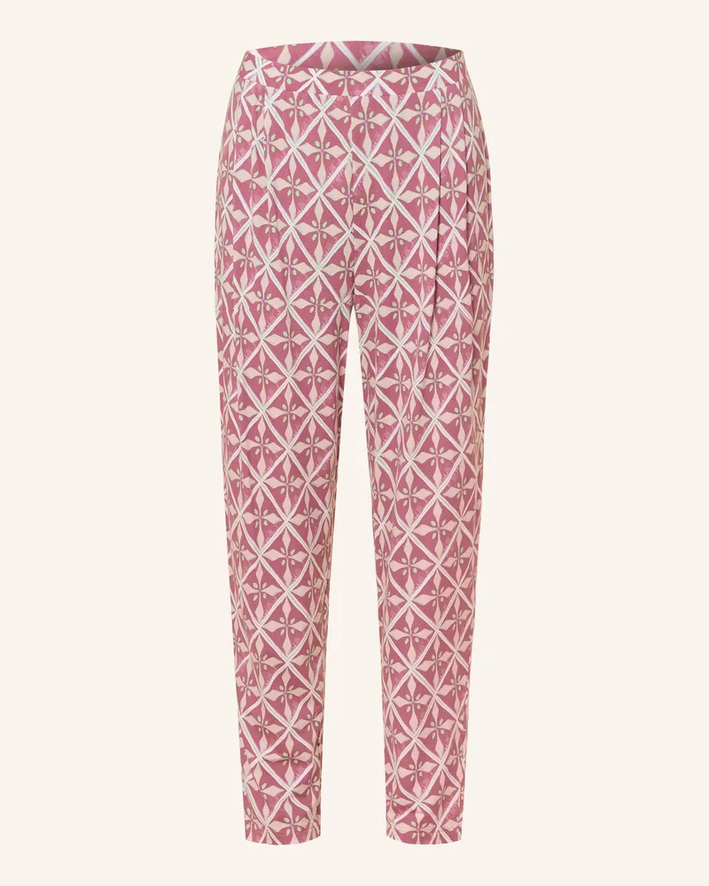 Mey Schlafhose Serie Geometric Illusion rosa Altrosa