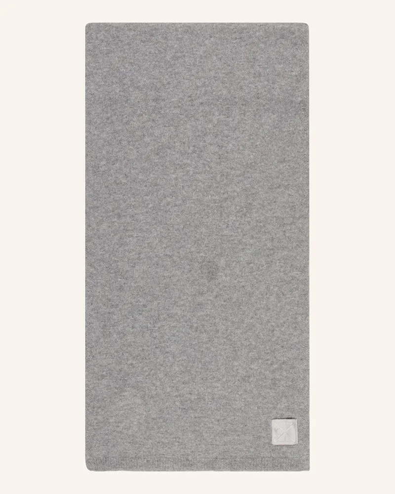 Calvin Klein Cashmere-Schal Grau