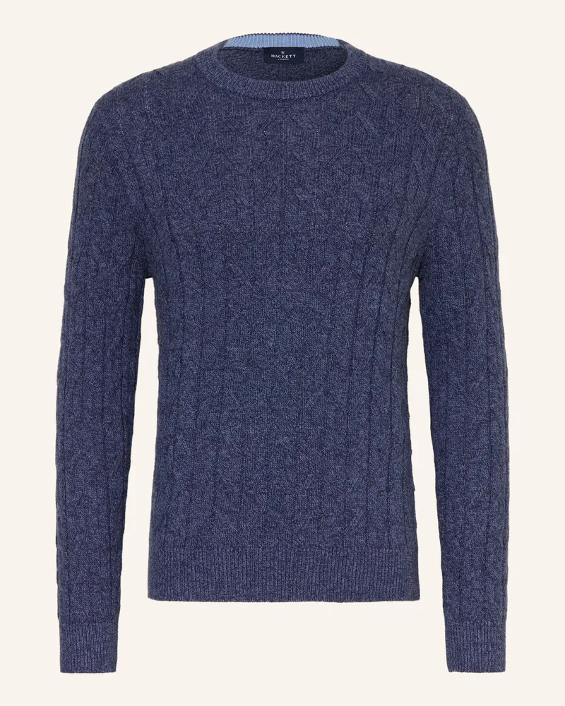 Hackett Pullover blau Blaugrau