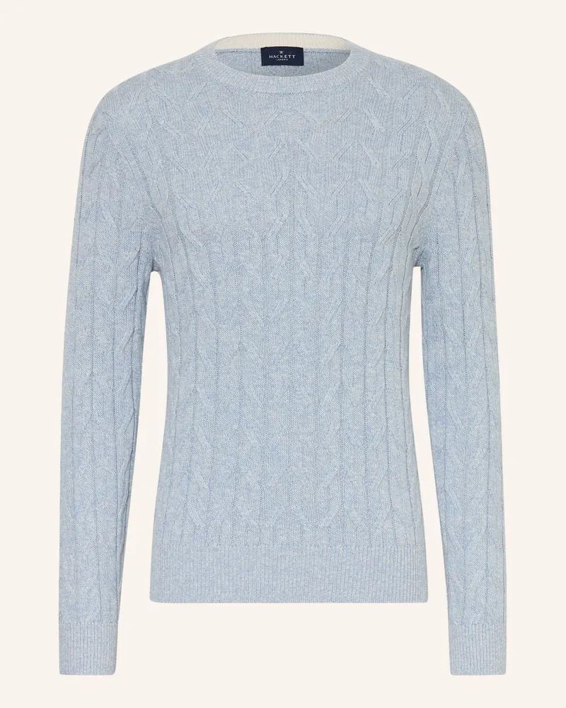 Hackett Pullover blau Blaugrau