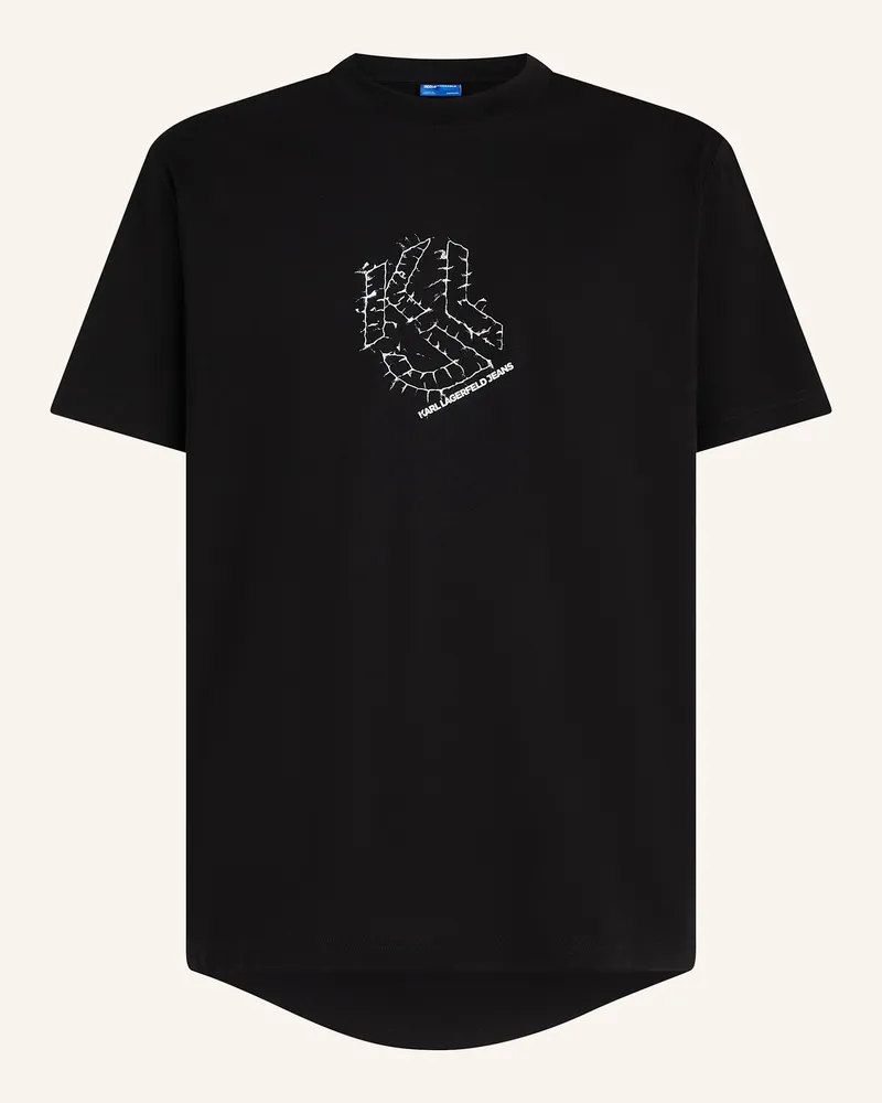 Karl Lagerfeld T-shirt Schwarz