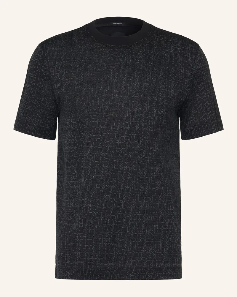 HUGO BOSS T-Shirt Thompson schwarz Schwarz