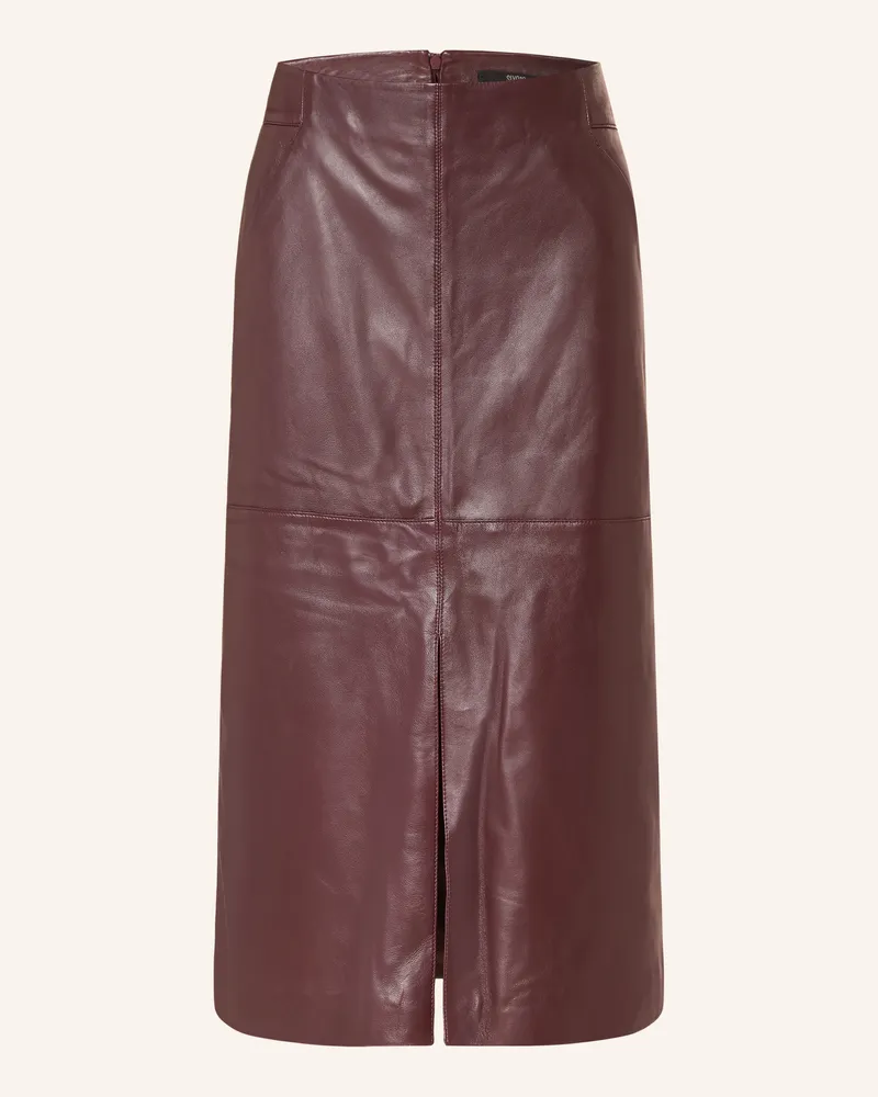 SLY 010 Lederrock VANJA Dunkelrot