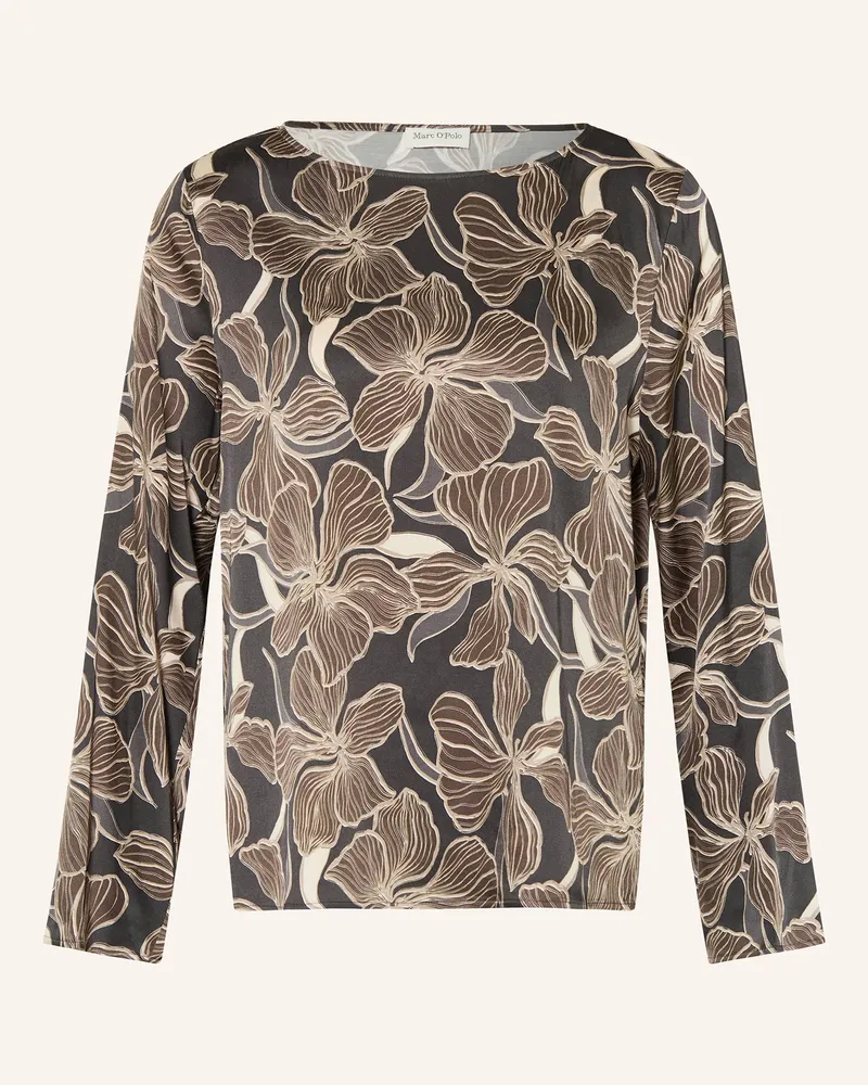 Marc O'Polo Blusenshirt Dunkelgrau