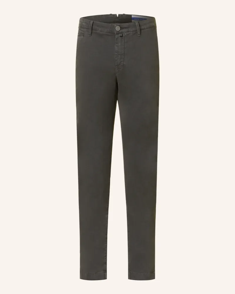 Jacob Cohën Chino BOBBY Slim Fit Dunkelgrau