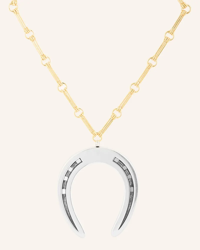 Isabel Marant Halskette Byrne silber Gold